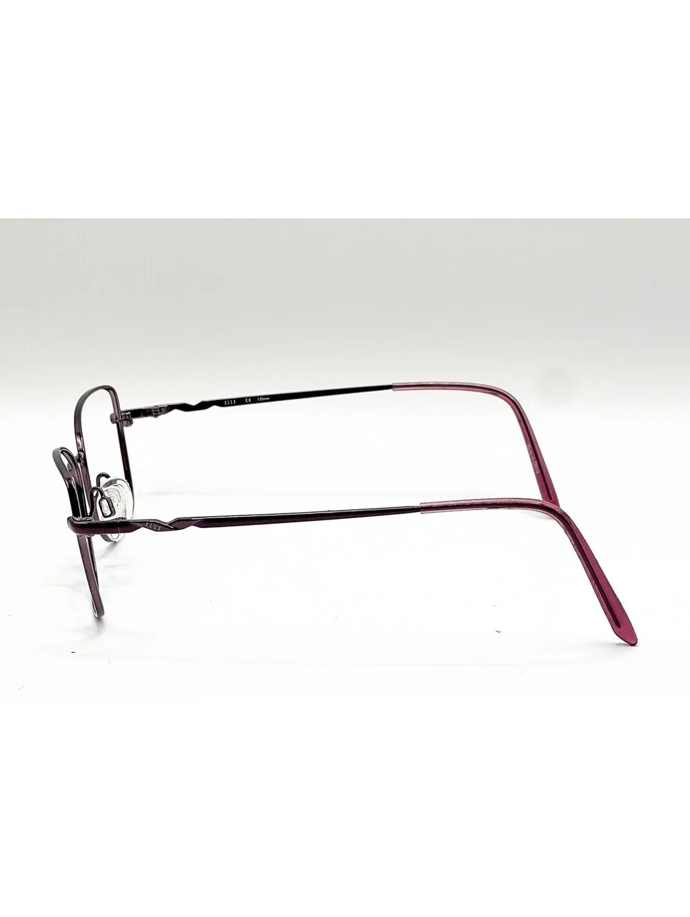 Elle EL13471 PU Purple Rectangle Authentic Eyeglass Frames 54-16-135